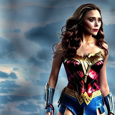 elizabeth olsen big boobs|How Wonder Woman Helped Elizabeth Olsen Get Over Her